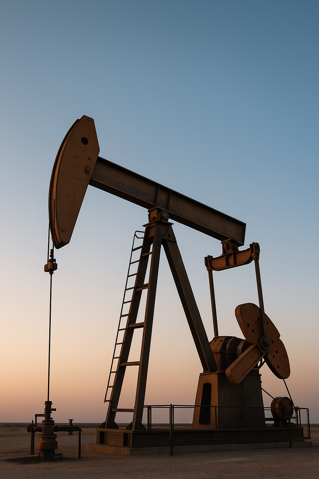 Oil & flame graphic